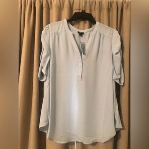 Light blue Torrid blouse